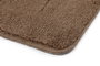 Mijölnir Juego de alfombras de baño acrílicas Beige y blanco